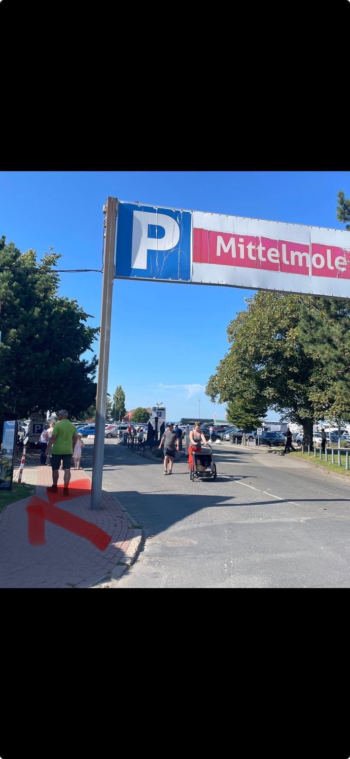 Parkplatz Mittelmole