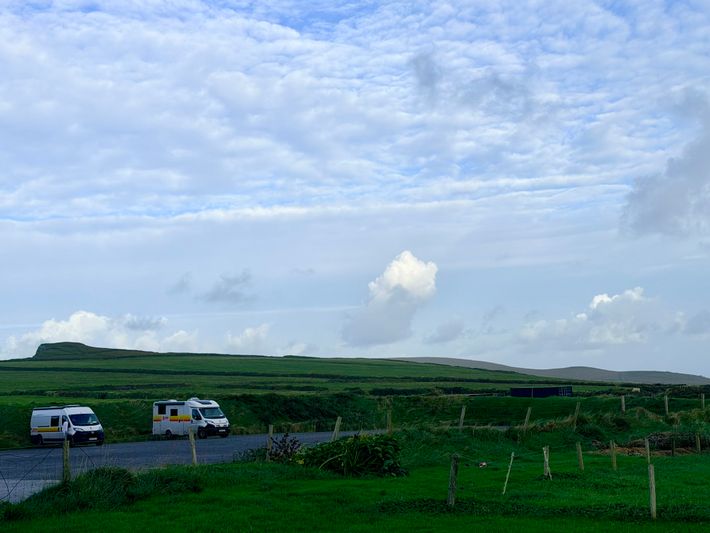 Parking Kerry Cliffs