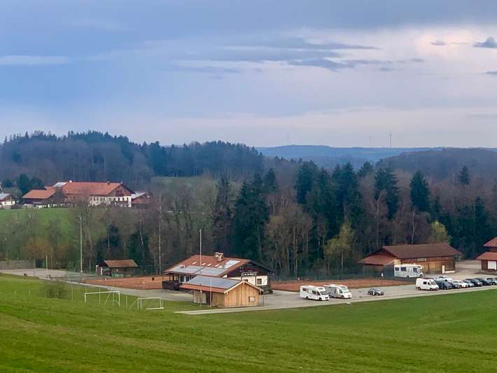 Parkplatz Fußball