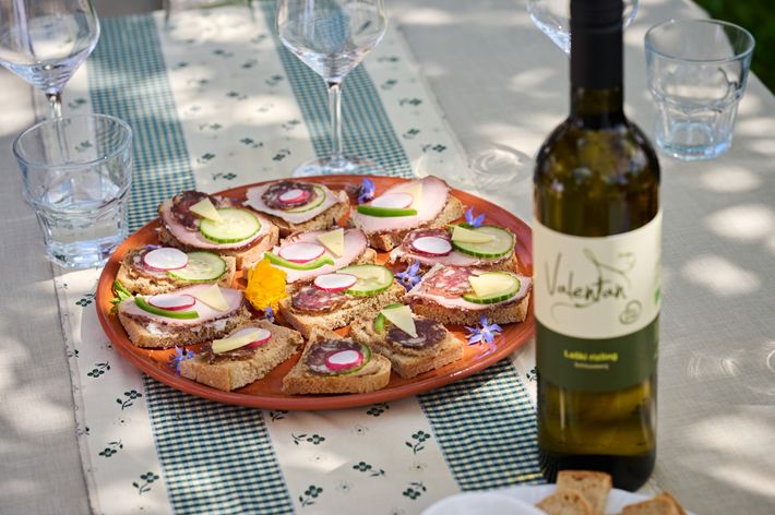 Organic winery and farm Valentan