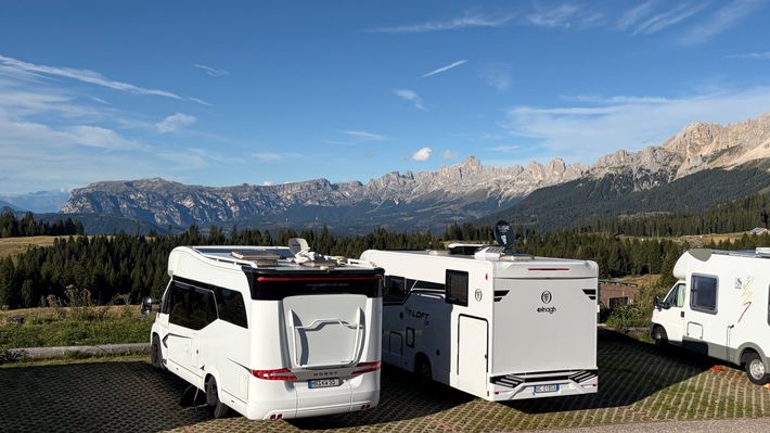 Area attrezzato Camper Lavazé