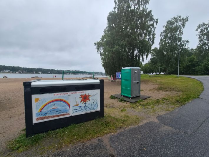 Hietasaaren parkkipaikka