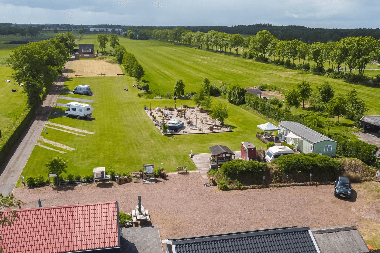 Camper camping Het Knooppunt