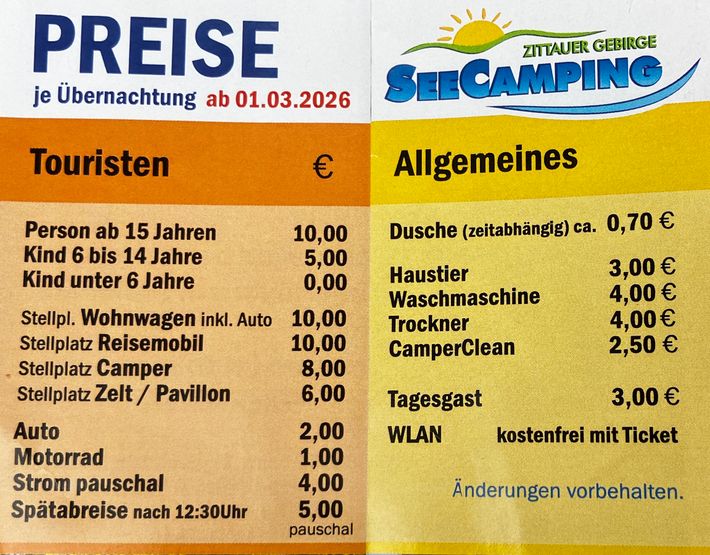 SeeCamping Zittauer Gebirge