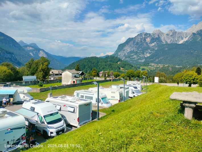 Camperplaats Lorenzago di Cadore