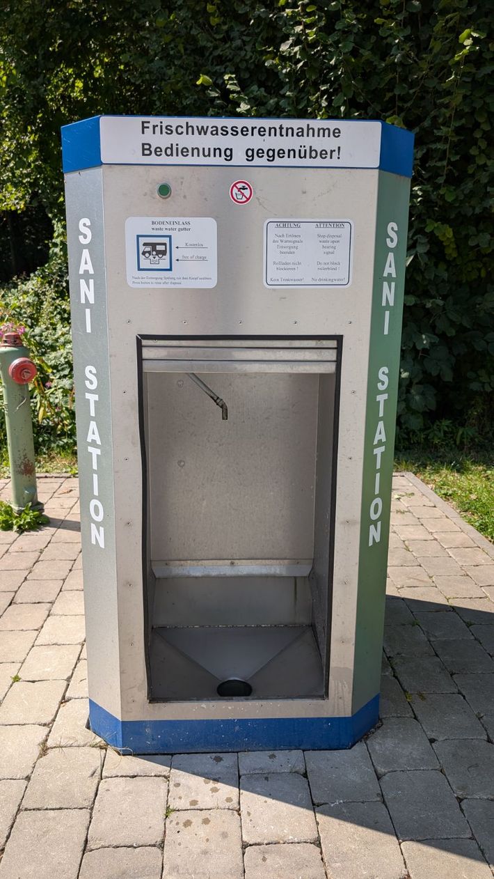 Entsortugsstation wohnmobil