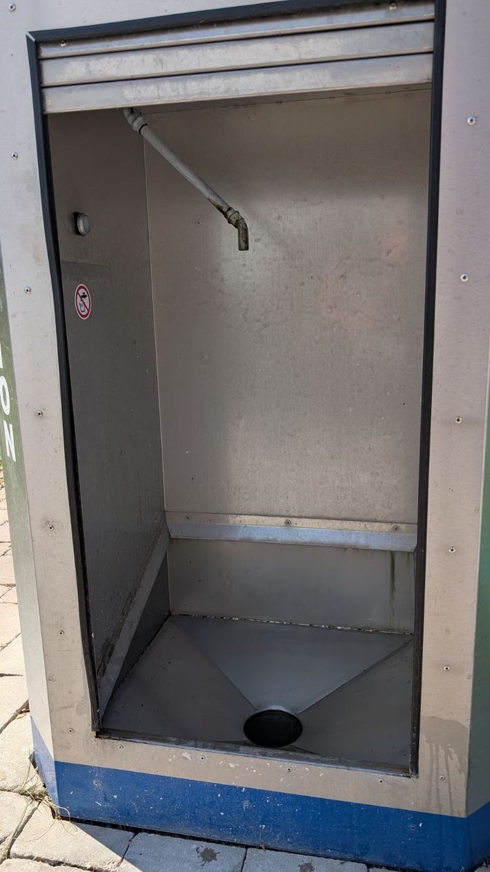 Entsortugsstation wohnmobil