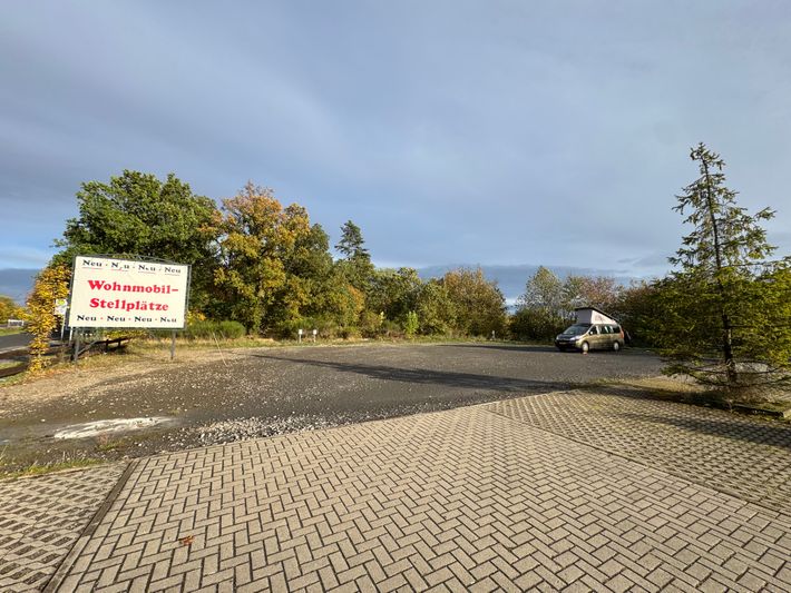 Camperplaats Rammelbyrg Blick