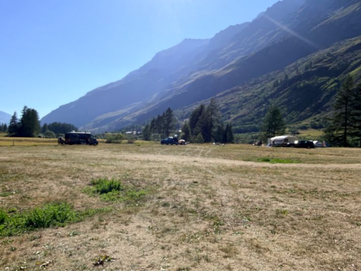 Camping La Grange du Travérole in Bessans