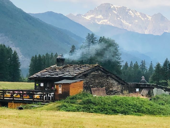 Camping La Grange du Travérole in Bessans