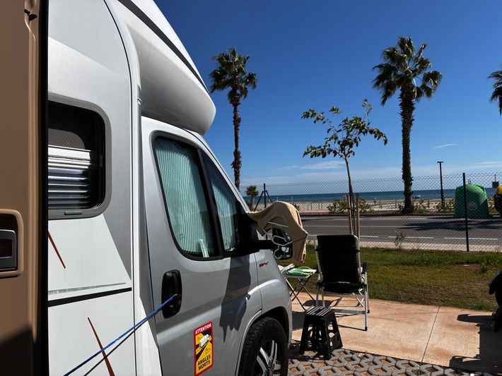 Camperplana Playa del Gurugú
