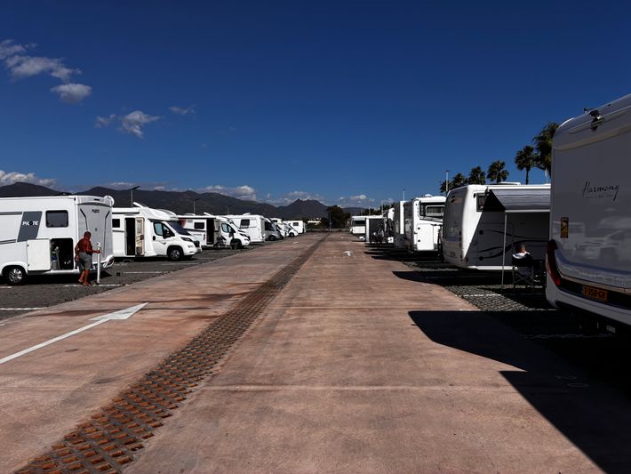 Camperplana Playa del Gurugú