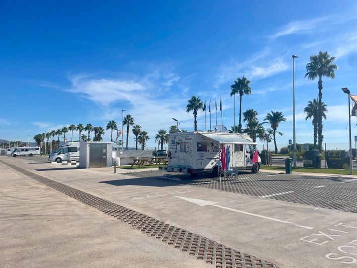 Camperplana Playa del Gurugú