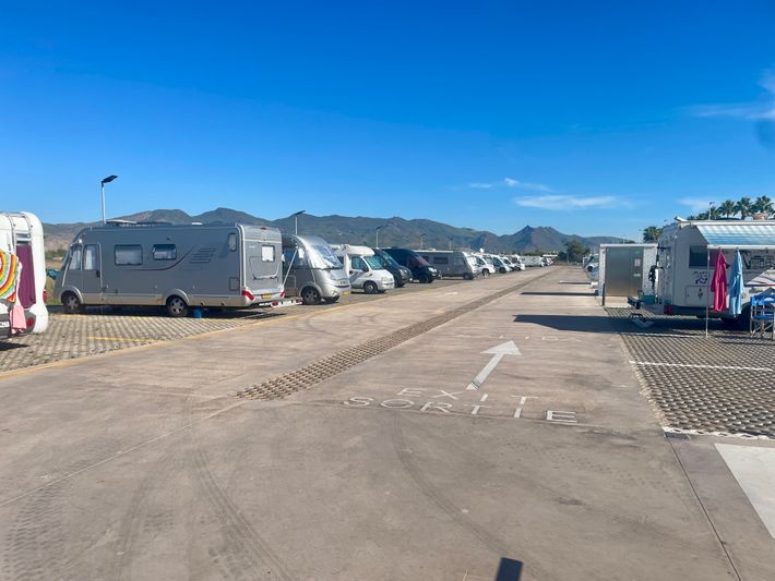 Camperplana Playa del Gurugú