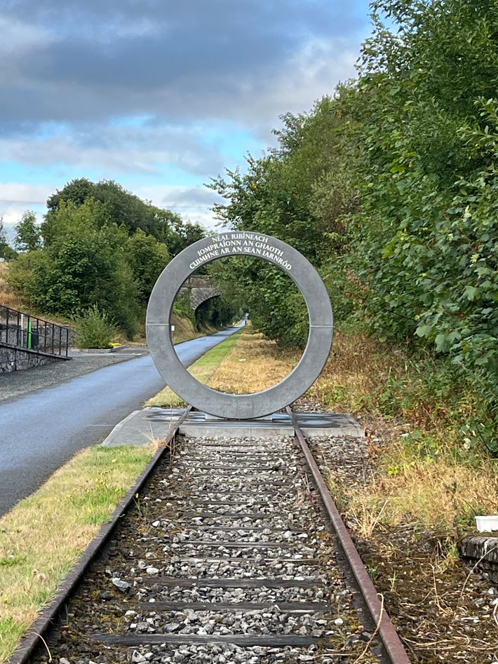 Parking streamstown old railway  access