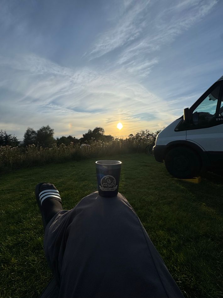 Hadrians Wall Campsite