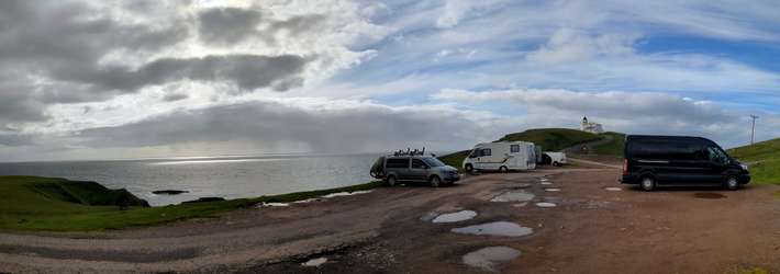 Parking Stoer Lighthouse