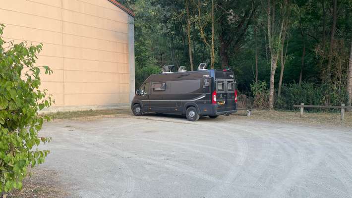 Camperplaats bij Blesle