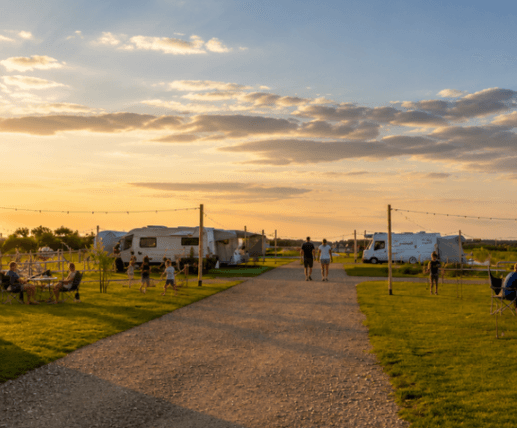 Camperplaats Maargies Sunset