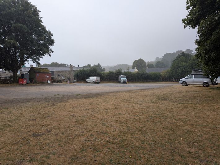 Parking Widecombe in the Moor