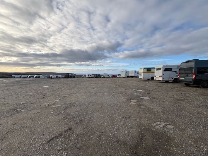 Knivskjelodden Trailparking