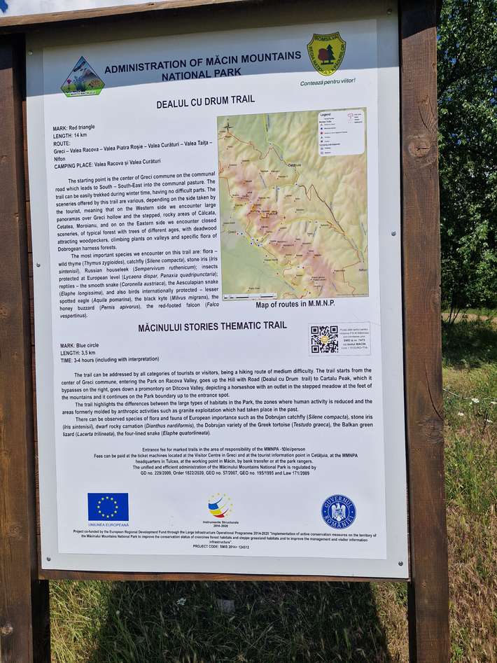 Nationaal park Macin Mountains