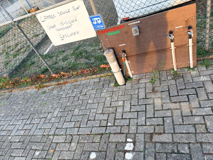 Camperservicepunt Heijen sluit 15-11-2026 definitief