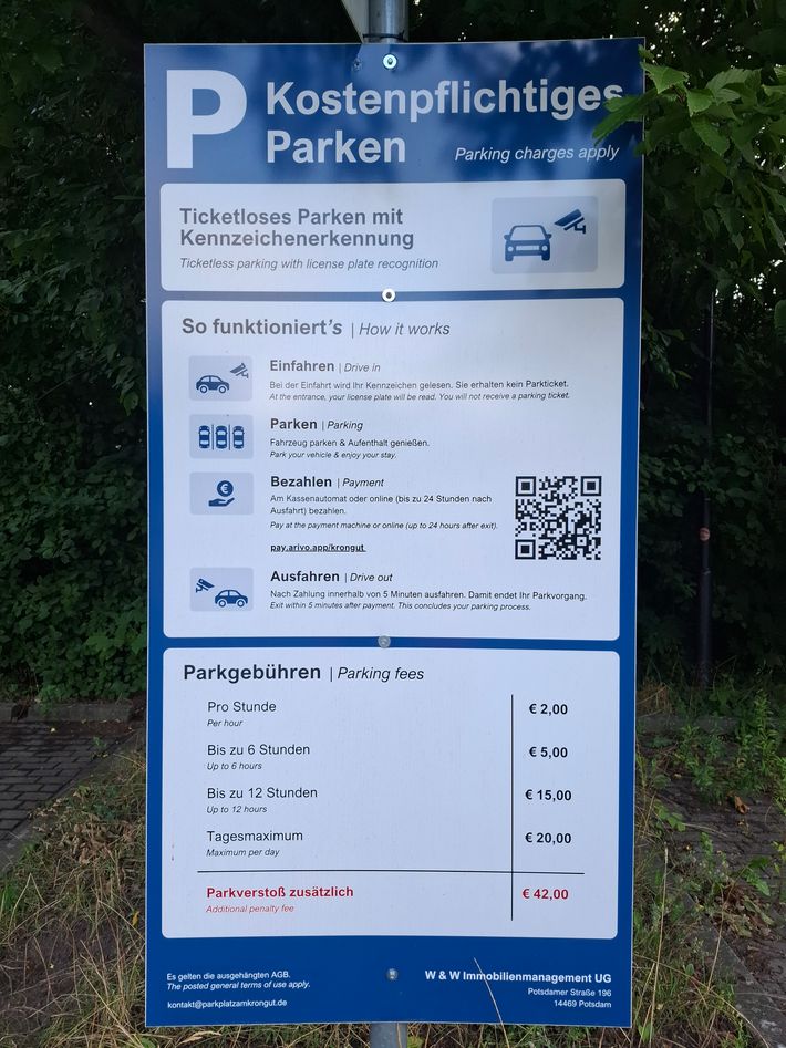 Wohnmobilstellplatz Potsdam