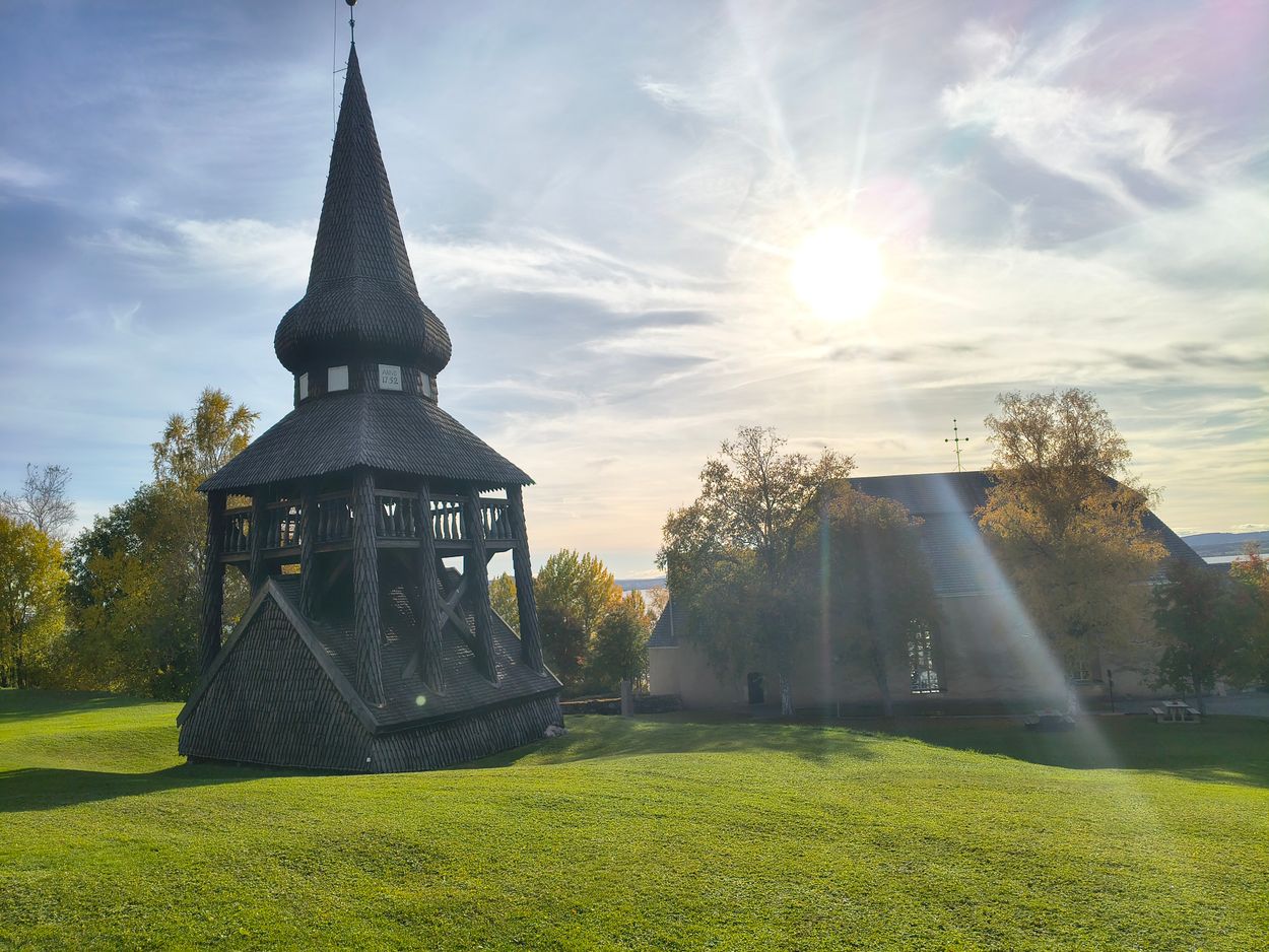 Parkeerplaats Hackås kyrka
