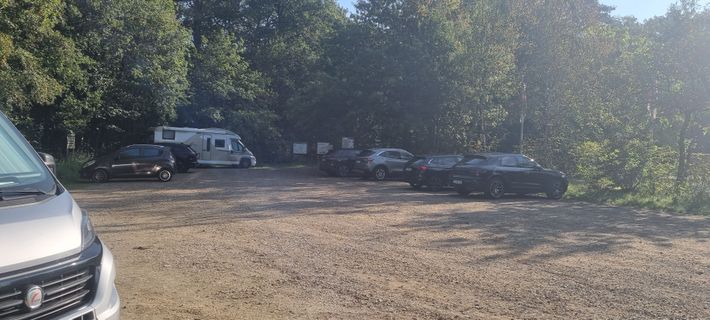 Parking bij restaurant de Bever