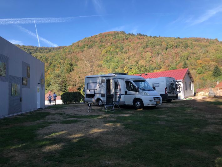 Aire de stationnement camping cars