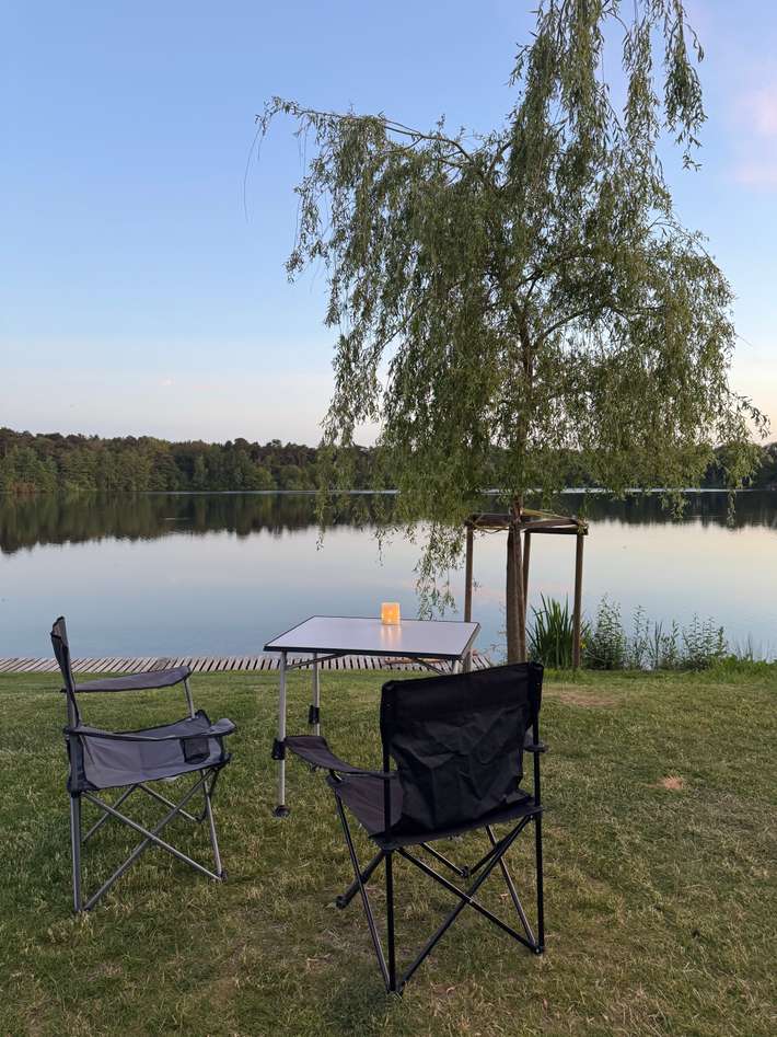 Wohnmobilcamp am Harkebrügger See