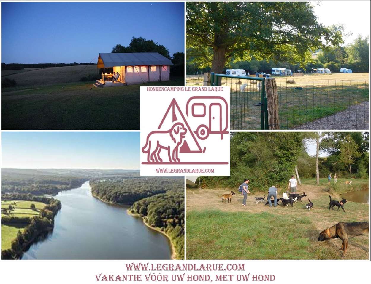 Hondencamping Le Grand Larue