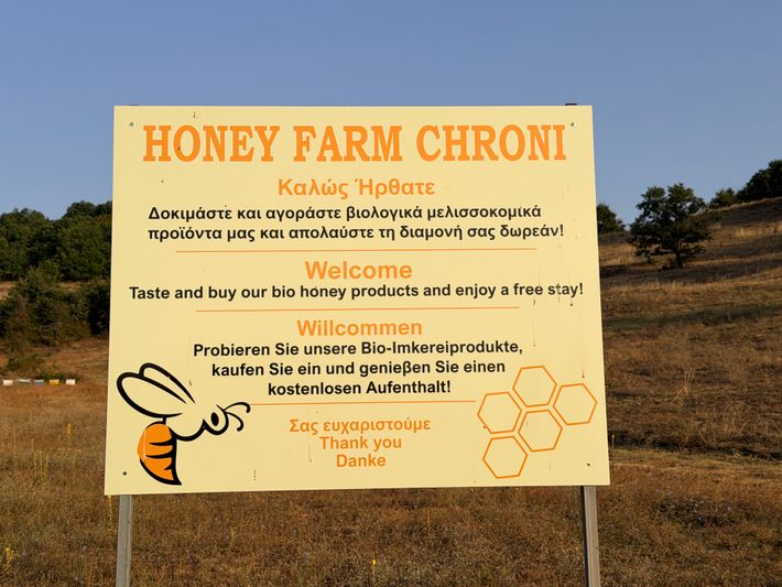 Chroni-camper stop & honey farm