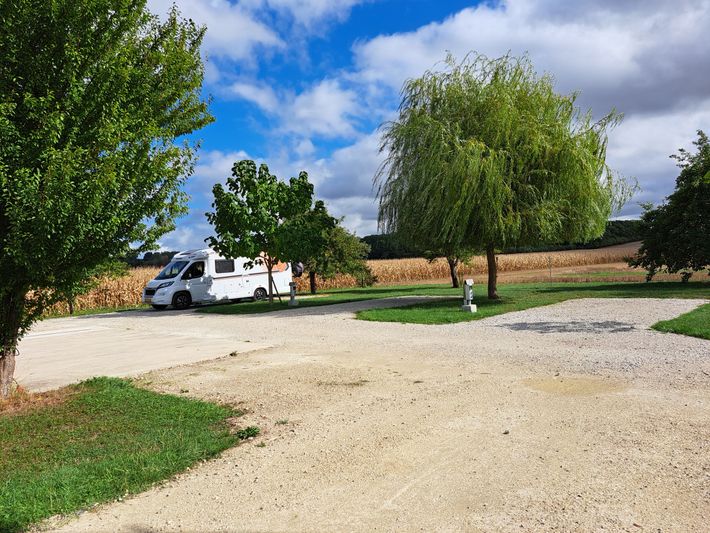 Aire camping cars l aire Tranquille 