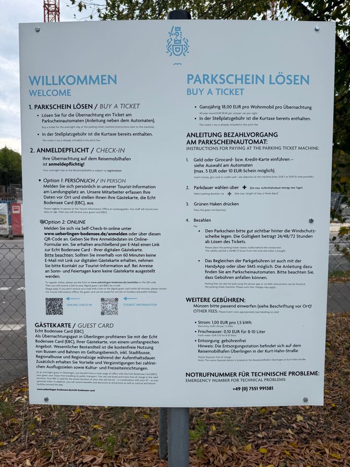 Reisemobilhafen Überlingen Ost